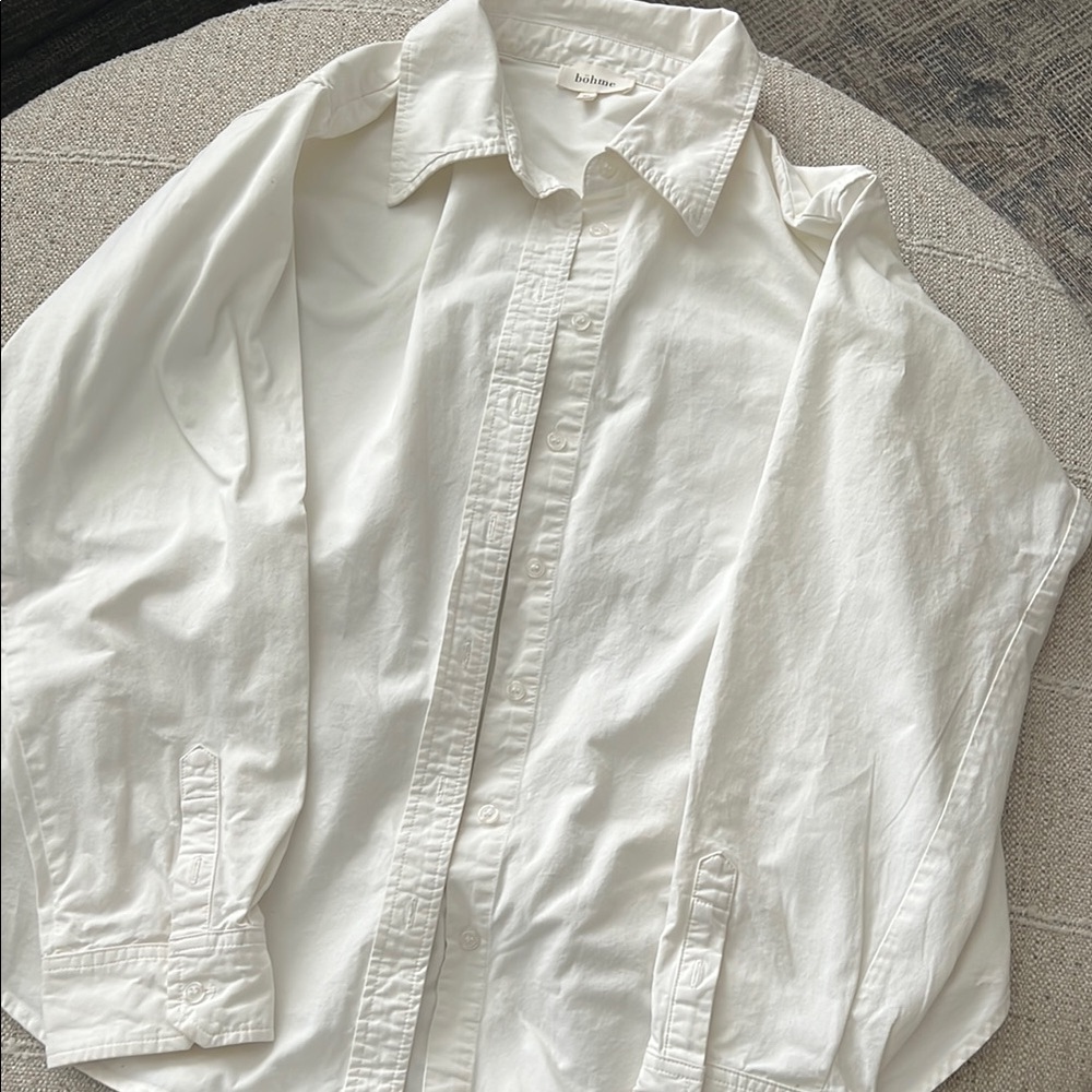Bohme (m) over sized button down White Shirt